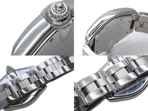 CARTIER カルティエ ロードスターLM 腕時計 W62004V3 ステンレススチール シルバー ブラック オートマティック 自動巻 美品 中古 4b008176