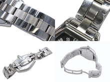 Load image into Gallery viewer, CARTIER カルティエ ロードスターLM 腕時計 W62004V3 ステンレススチール シルバー ブラック オートマティック 自動巻 美品 中古 4b008176