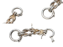 Load image into Gallery viewer, HERMES エルメス ヴィンテージ Audierne Bracelet オーディエルヌ ブレスレット 重量約44.8g 全長約18cm シルバー925 美品 中古 4b008179