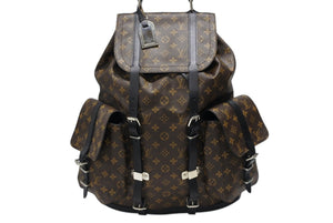 極美品 初期 LOUISVUITTON クリストファーGM M92295 モノグラムマカサーリュック 04年 中古 4b008180