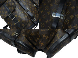 極美品 初期 LOUISVUITTON クリストファーGM M92295 モノグラムマカサーリュック 04年 中古 4b008180
