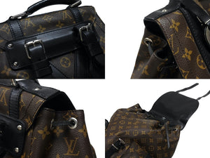 極美品 初期 LOUISVUITTON クリストファーGM M92295 モノグラムマカサーリュック 04年 中古 4b008180
