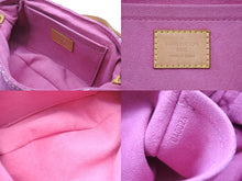 Load image into Gallery viewer, 極美品 LOUIS VUITTON ルイヴィトン ミニプリーティ ワンショルダーバッグ M95216 モノグラム デニム ピンク 中古 4b008191