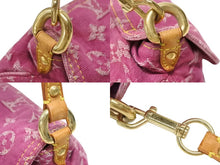 Load image into Gallery viewer, 極美品 LOUIS VUITTON ルイヴィトン ミニプリーティ ワンショルダーバッグ M95216 モノグラム デニム ピンク 中古 4b008191