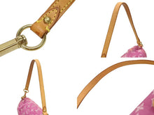 Load image into Gallery viewer, 極美品 LOUIS VUITTON ルイヴィトン ミニプリーティ ワンショルダーバッグ M95216 モノグラム デニム ピンク 中古 4b008191