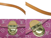 Load image into Gallery viewer, 極美品 LOUIS VUITTON ルイヴィトン ミニプリーティ ワンショルダーバッグ M95216 モノグラム デニム ピンク 中古 4b008191