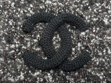 画像をギャラリービューアに読み込む, 極美品 CHANEL シャネル ニットキャップ ビーニー ココマーク カシミヤ ウール シルク ブラック ブラウン グレー 中古 4b008206