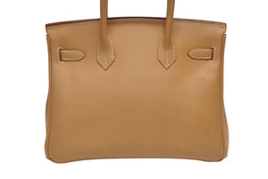 HERMES エルメス Birkin 30 バーキン30 ハンドバッグ クシュベル ナチュラル □B刻印 1998年製 ゴールド金具 美品 中古 4b008212