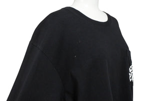 CHROME HEARTS クロムハーツ ヴィン ダガープリント 長袖 ロンT ブラック Lサイズ 美品 中古 4b008216