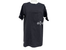 Load image into Gallery viewer, CHROME HEARTS クロムハーツ 半袖Tシャツ サイズS ホースシュー CHプラス プリント ブラック ホワイト 良品 中古 4b008218