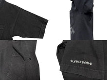 Load image into Gallery viewer, CHROME HEARTS クロムハーツ 半袖Tシャツ サイズS ホースシュー CHプラス プリント ブラック ホワイト 良品 中古 4b008218