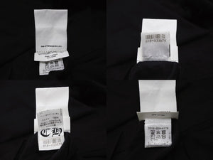 CHROME HEARTS クロムハーツ ネックロゴ 長袖Tシャツ サイズL アームロゴ プリント ブラック コットン 美品 中古 4b008219