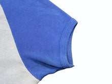 Load image into Gallery viewer, CHROME HEARTS クロムハーツ CROSS RAGLAN TEE セメタリークロス ラグラン 半袖Tシャツ ブルー サイズXS 良品 中古 4b008220