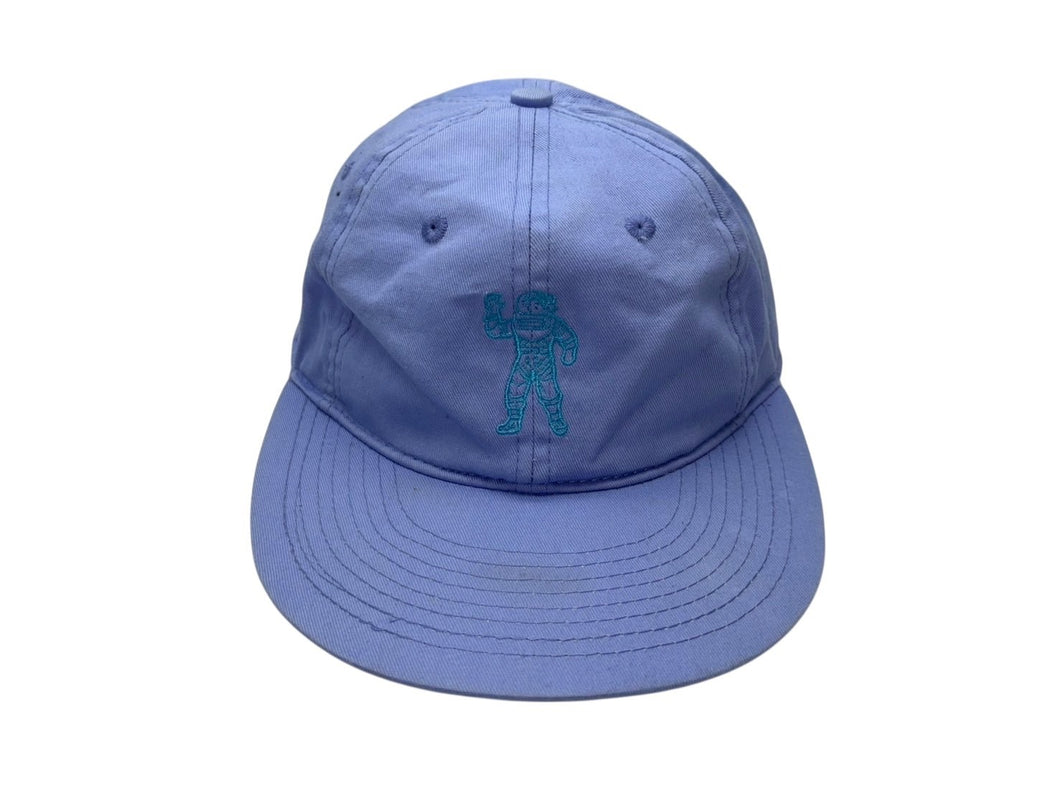 BILLIONAIREBOYSCLUB ビリオネアボーイズクラブ ベースボール キャップ フリーサイズ ブルー パープル ゴールド金具 アジャスター 良品 中古 4b008222