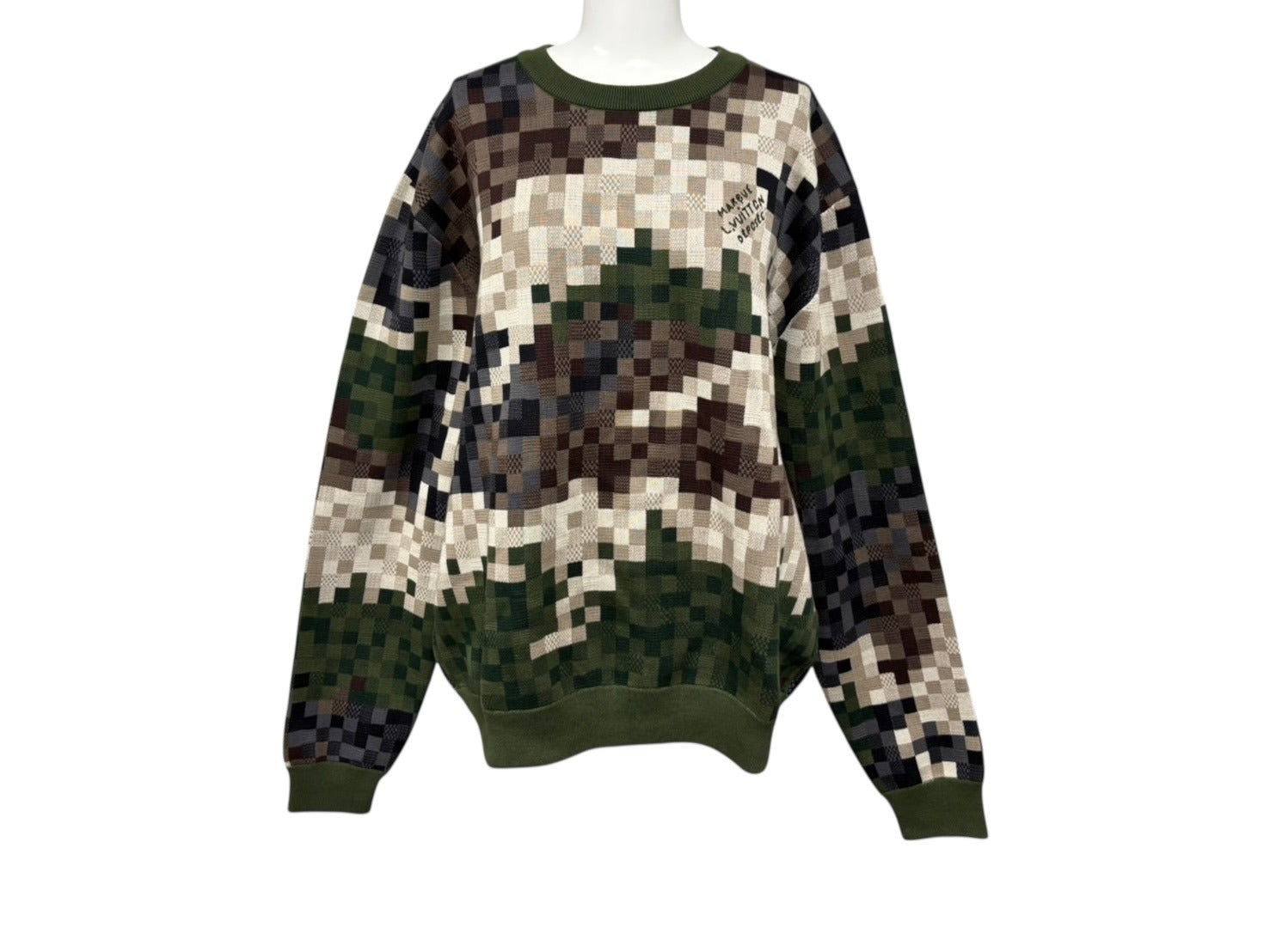 極美品 LOUIS VUITTON ルイヴィトン クルーネック ニット