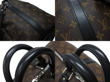 Load image into Gallery viewer, LOUIS VUITTON ルイヴィトン キーポル バンドリエール45 ボストンバッグ M56711 モノグラムマカサーブラウン 美品 中古 4b008250
