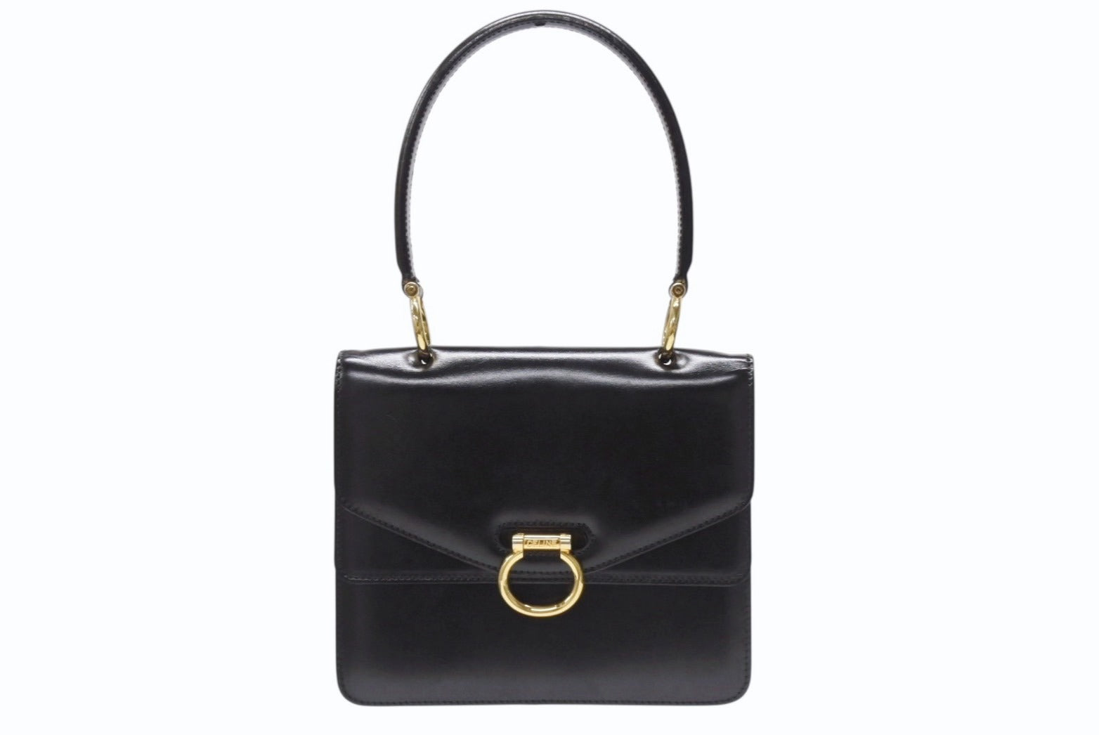 vintage CELINE ブラック ハンドバッグ CELINE｜VINTAGE QOO TOKYO｜ヴィンテージ クー トーキョー