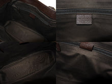 画像をギャラリービューアに読み込む, GUCCI グッチ GGキャンバス トートバッグ 113019 ベージュ ブラウン レザー シルバー金具 イタリア製 美品 中古 4b008290