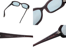 Load image into Gallery viewer, CHANEL シャネル スクエア サングラス アイウェア 5011 c.530/66 サイズ51□19 135 ココマーク 玉虫色 美品 中古 4b008310