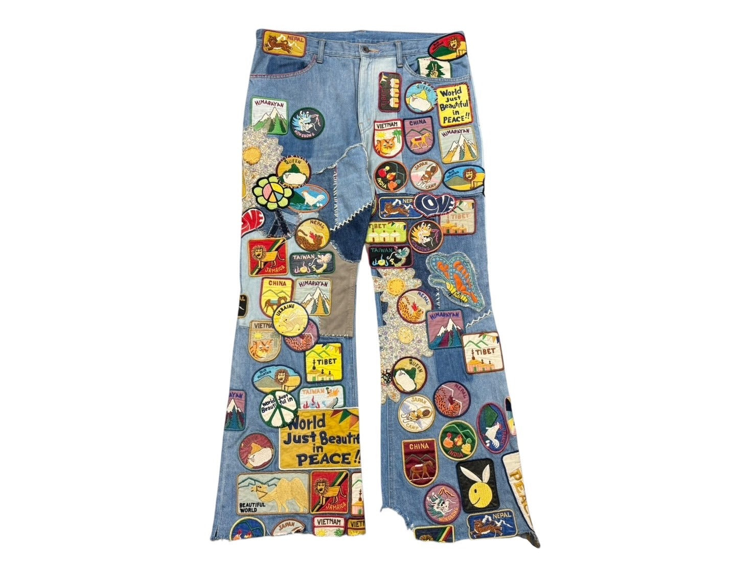 kapital マルチカラー　ランタンパンツ kapital マルチカラー ランタンパンツ - メルカリ