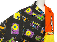 Load image into Gallery viewer, PRADA プラダ 半袖シャツ ダブルマッチポプリングボウリングシャツ SS19 サイズXXL コットン 美品 中古 4b008324