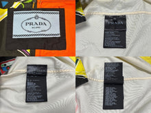 Load image into Gallery viewer, PRADA プラダ 半袖シャツ ダブルマッチポプリングボウリングシャツ SS19 サイズXXL コットン 美品 中古 4b008324
