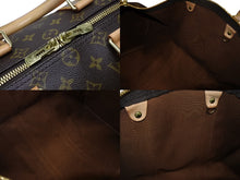 Load image into Gallery viewer, 極美品 LOUIS VUITTON ルイヴィトン モノグラム キーポル45 ボストンバッグ M41428 PVC ヌメ革 ブラウン ゴールド金具 中古 4b008379