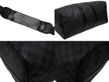Load image into Gallery viewer, 極美品 LOUIS VUITTON ルイヴィトン ボストン キーポルバンドリエール45 ダミエグラフィット N41418 ブラック シルバー金具 4b008380