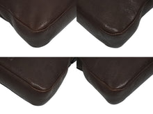 Load image into Gallery viewer, 極美品 MIUMIU ミュウミュウ ナッパレザー ポーチ ショルダーバッグ ブラウン レザー 5NR461 ゴールド金具 中古 4b008384