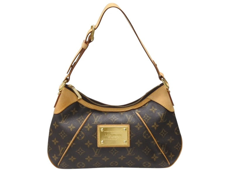 LOUIS VUITTON◇ビバリーMM_モノグラム・キャンバス_BRW/PVC/BRW LOUIS