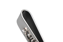 Load image into Gallery viewer, CHROME HEARTS クロムハーツ MNY CLIP SM フローラルクロス マネークリップ スモール 重量約56.4g スターリングシルバー 美品 中古 4b008444