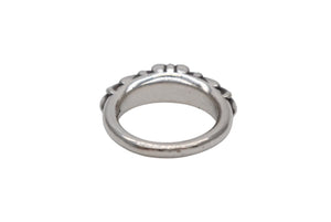 極美品 CHROME HEARTS クロムハーツ ベイビークラシック フローラルクロスリング 指輪 重量約5.1g サイズ5.5号 シルバー925 中古 4b008455