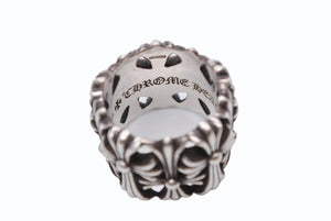 CHROME HEARTS クロムハーツ セメタリークロスリング 指輪 重量約23.3g サイズ19号 2003/.925刻印 シルバー925 美品 中古 4b008457
