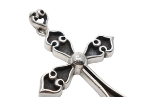 CHROME HEARTS クロムハーツ スペードクロス ペンダント チャーム 重量約64.5g 2002/.925刻印 シルバー925 美品 中古 4b008459