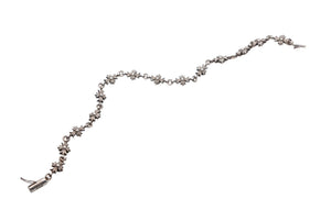 CHROME HEARTS クロムハーツ TNY E CH PLS 14LINK タイニー E CH プラス ブレスレット14リンク シルバー 925 重量約11.8g 美品 中古 4b008471