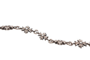 CHROME HEARTS クロムハーツ TNY E CH PLS 14LINK タイニー E CH プラス ブレスレット14リンク シルバー 925 重量約11.8g 美品 中古 4b008471