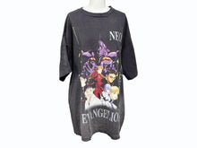 Load image into Gallery viewer, 新品同様 SAINT Mxxxxxx セントマイケル 24SS EV SS TEE NEON GNSIS エヴァンゲリオンコラボ ネオングニシス Tシャツ ブラック サイズXL 中古 4b008472