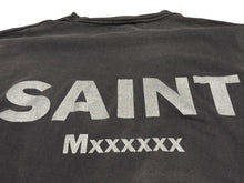 Load image into Gallery viewer, 新品同様 SAINT Mxxxxxx セントマイケル 24SS EV SS TEE NEON GNSIS エヴァンゲリオンコラボ ネオングニシス Tシャツ ブラック サイズXL 中古 4b008472