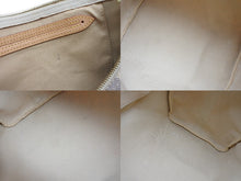 Load image into Gallery viewer, 極美品 LOUIS VUITTON ルイヴィトン スピーディバンドリエール30 N41373 ダミエアズールキャンバス ホワイト ブラウン 中古 4b008501