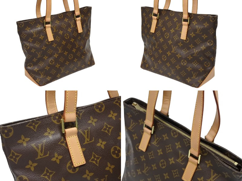 ルイヴィトン カバ・メゾ モノグラム トートバッグ レザー M51151 極美品 LOUIS VUITTON ルイヴィトン トートバッグ M51151 カバ