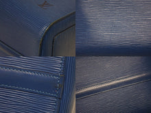 画像をギャラリービューアに読み込む, LOUIS VUITTON ルイヴィトン スピーディ30 エピ ハンドバッグ ボストンバッグ M43005 PVC レザー ブルー ゴールド金具 美品 中古 4b008518