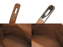 Load image into Gallery viewer, HERMES エルメス KELLY ケリー35 アルルカン ハンドバッグ トリヨンクレマンス シルバー金具 □P刻印 美品 中古 4b008541