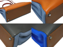 Load image into Gallery viewer, HERMES エルメス KELLY ケリー35 アルルカン ハンドバッグ トリヨンクレマンス シルバー金具 □P刻印 美品 中古 4b008541