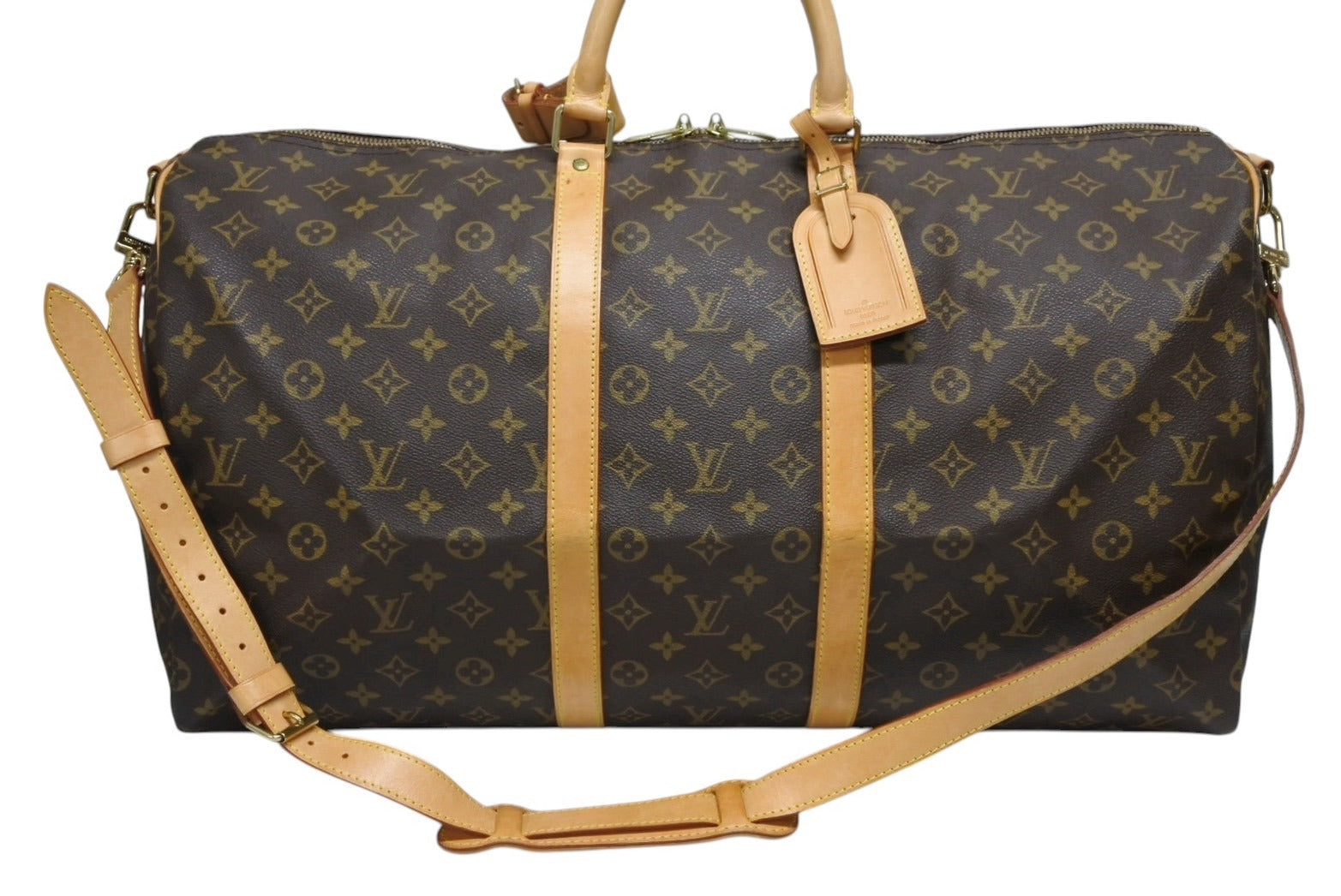 LOUIS VUITTON ルイヴィトン キーポル バンドリエール55 ボストン