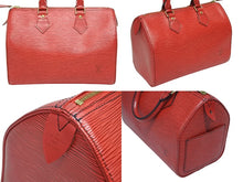 画像をギャラリービューアに読み込む, LOUIS VUITTON ルイヴィトン スピーディ25 ハンドバッグ エピレザー M43017 カスティリアンレッド 美品 中古 4b008583