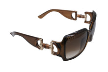 Load image into Gallery viewer, GUCCI グッチ バンブー サングラス アイウェア GG 2969/S HXICC サイズ57□16 115 ホースビット ゴールド 美品 中古 4b008598