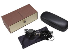 Load image into Gallery viewer, 限定1000本 極美品 LOUIS VUITTON ルイヴィトン キャッツアイ サングラス スワロフスキー 75BR6 サイズ 67□17 135 中古 4b008599