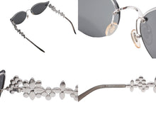 Load image into Gallery viewer, 限定1000本 極美品 LOUIS VUITTON ルイヴィトン キャッツアイ サングラス スワロフスキー 75BR6 サイズ 67□17 135 中古 4b008599