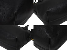 Load image into Gallery viewer, 極美品 PRADA プラダ ヴィテロダイノ 2WAY ハンドバッグ 1BA111 ブラック レザー ゴールド金具 中古 4b008637