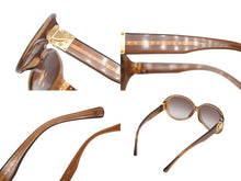 Load image into Gallery viewer, 極美品 LOUIS VUITTON ルイヴィトン サングラス アイウェア Z0283E サイズ60◻︎13 クリアブラウン ラメ 中古 4b008662